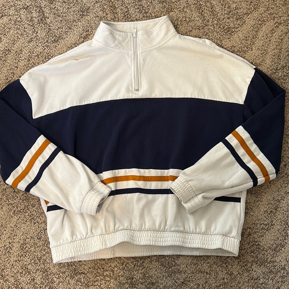 Cropped Quarter Zip